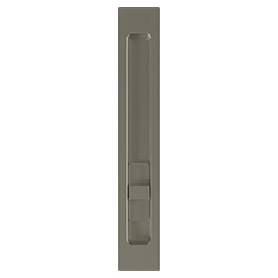 Interior multi-slide handle in satin nickel finish