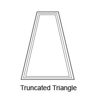 window-special-shape-truncated-triangle