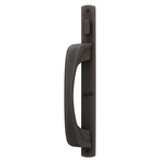 oil-rubbed bronze vinyl sliding door hardware illustration