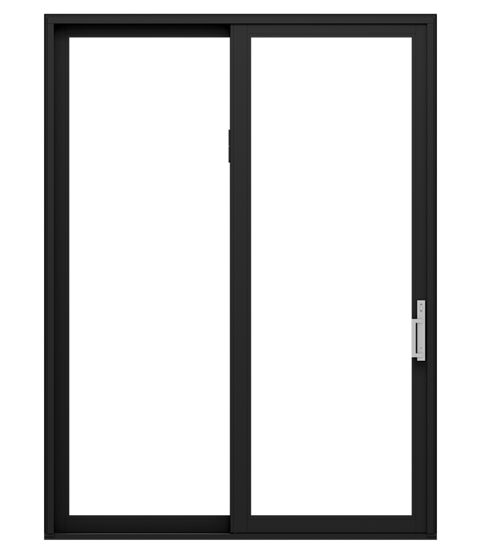 large illustration of a sliding patio door