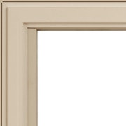 almond solid color frame for 350 series windows