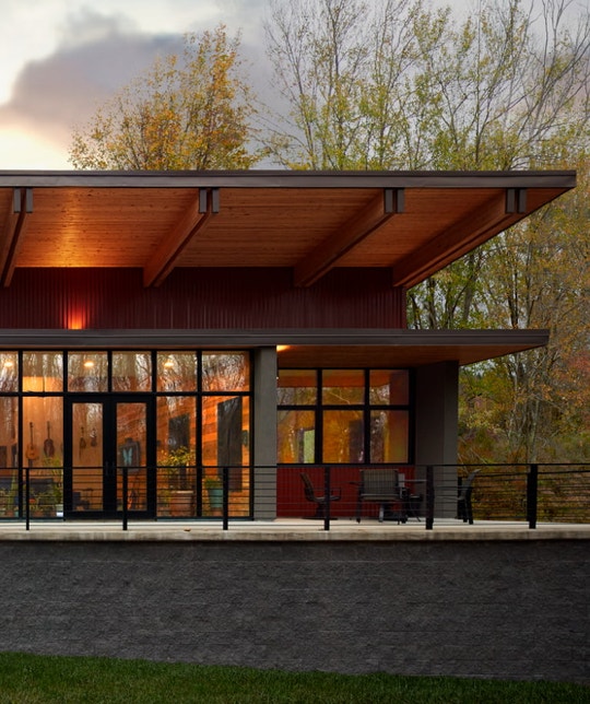 reserve contemporary home exterior