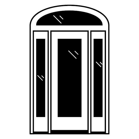 elliptical transom