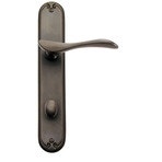 oil-rubbed bronze standard handle hinged door