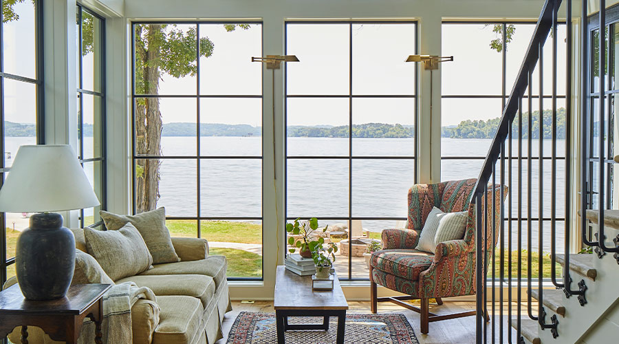 back sunroom lakeview reserve contemporary windows and patio doors