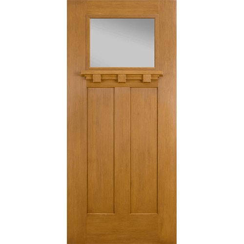 Pella® Fiberglass Entry Doors Fiberglass Craftsman Light
