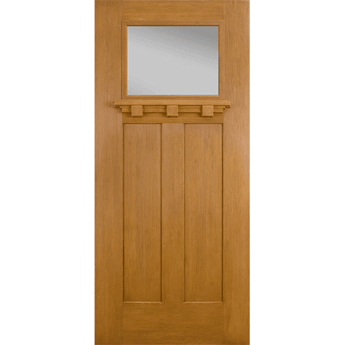craftsman light entry door cob