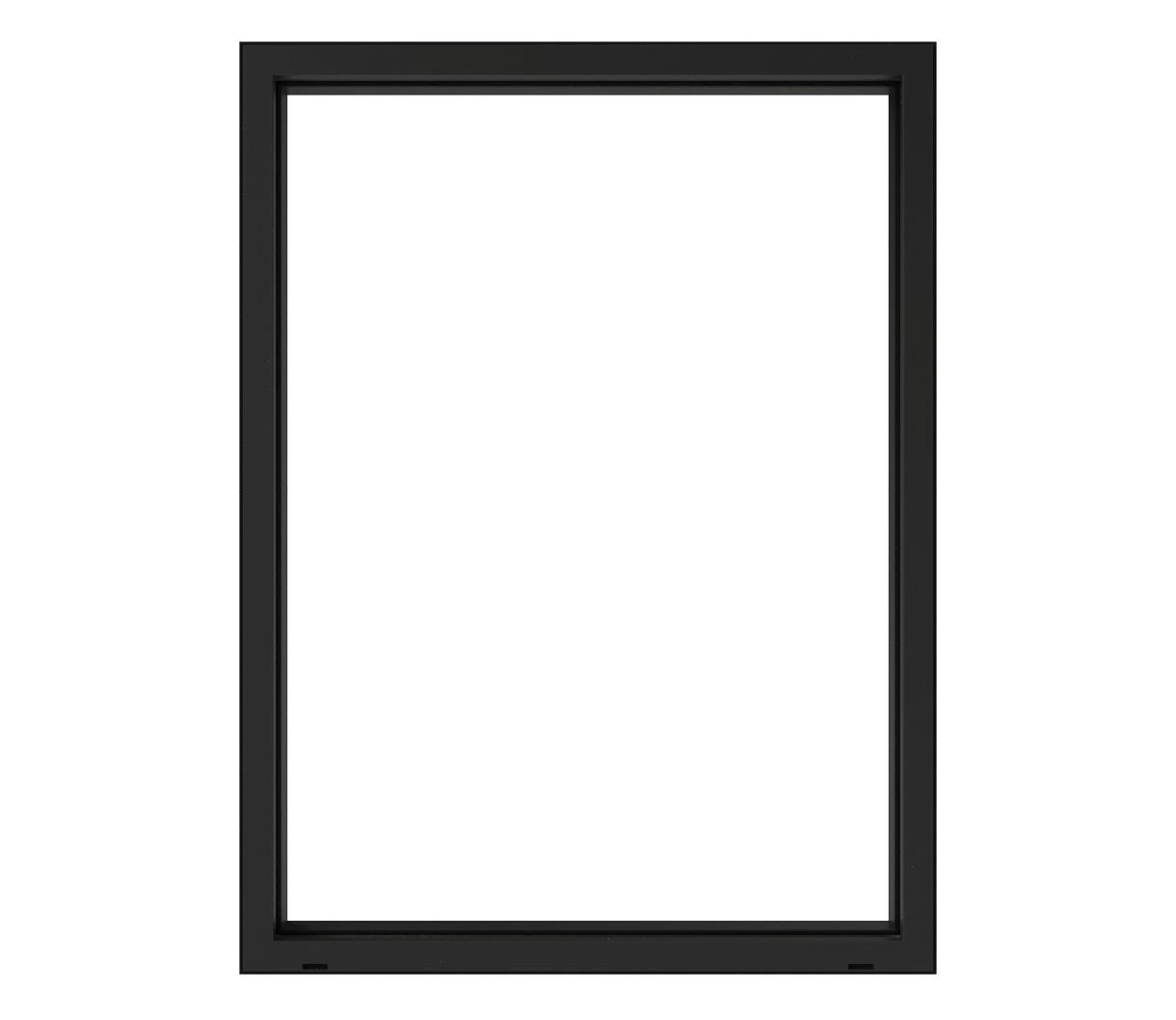 black impervia picture window cob