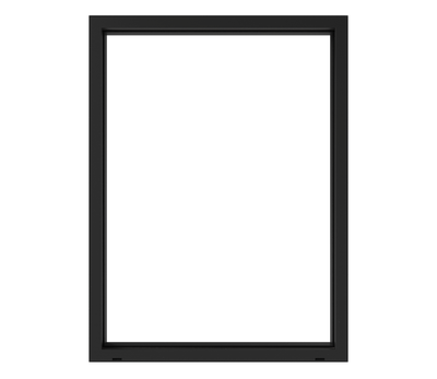 black impervia picture window cob