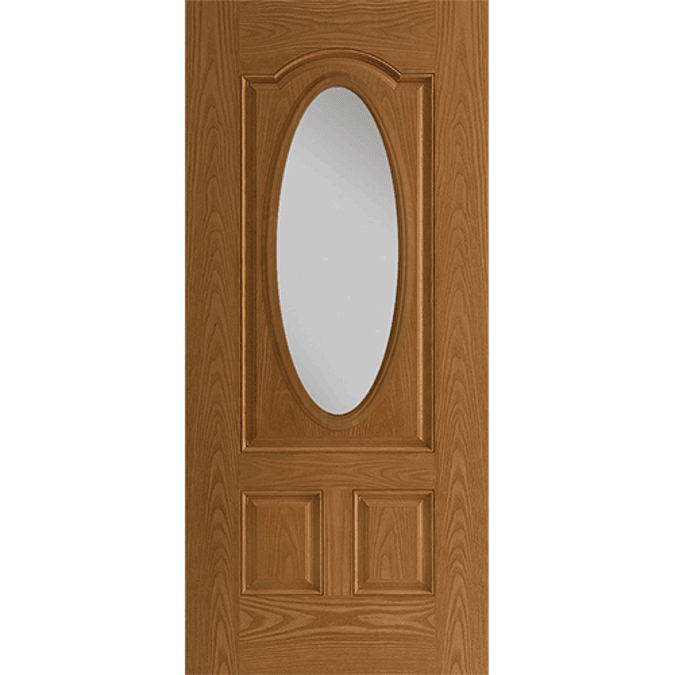 3 4 Deluxe Oval Light Fibergl Entry Door With Gl Pella Light Fibergl Entry Door With Gl