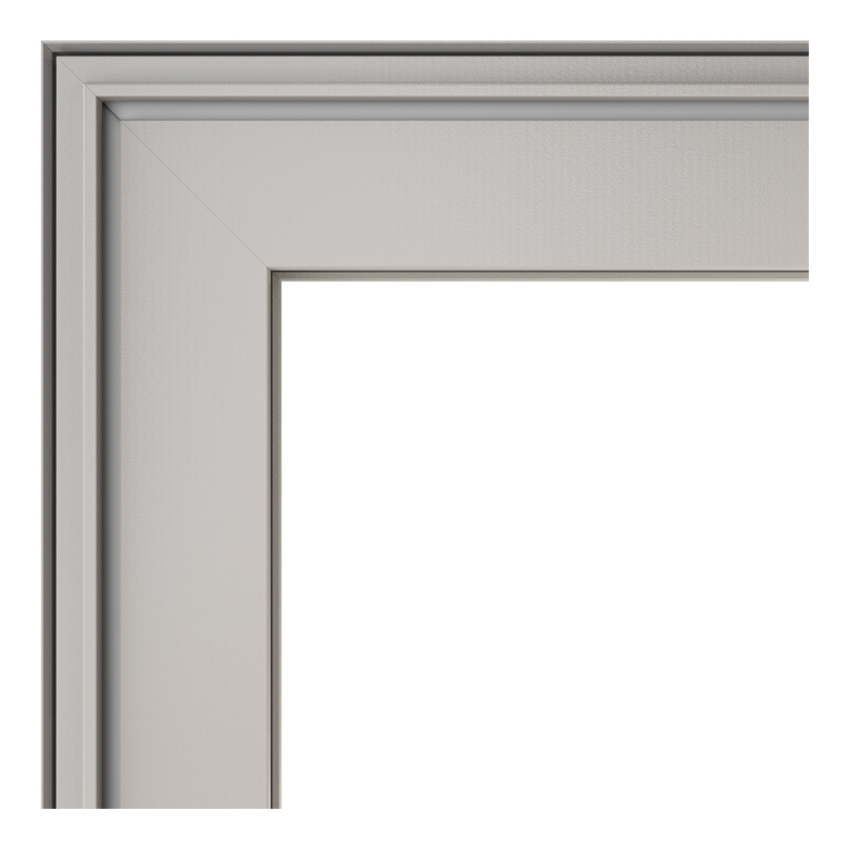 morning sky gray fiberglass frame