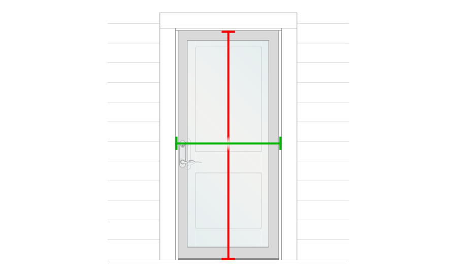 how to measure a storm door for replacement