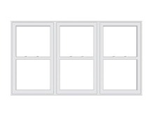 Encompass by Pella®  Vinyl 3-wide Double-Hung