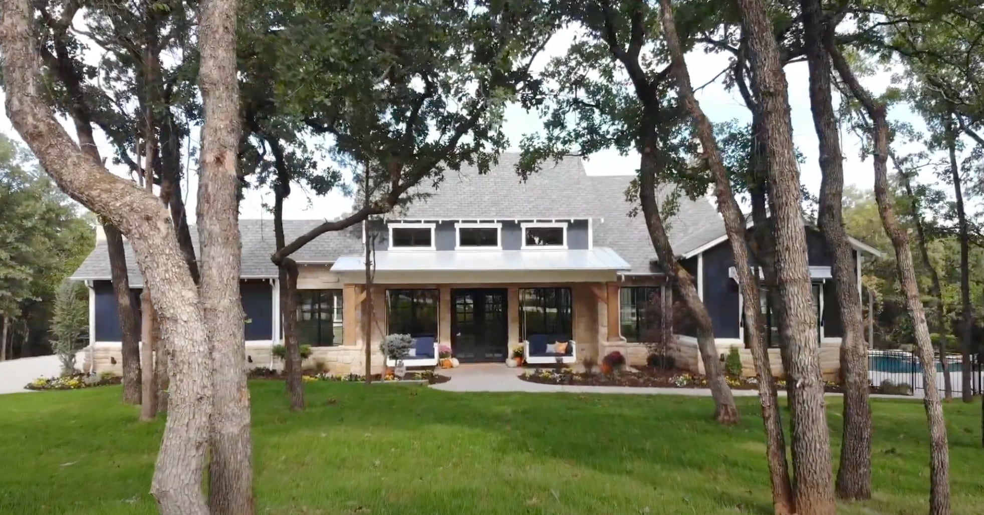 the exterior of a home build by McCaleb Homes