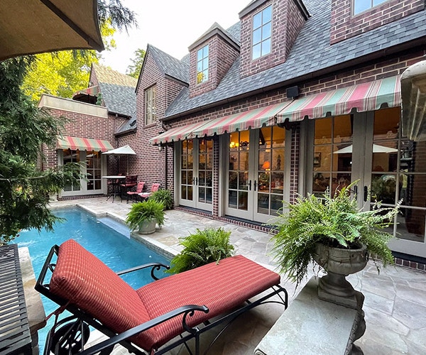 backyard patio doors elevate this home's space