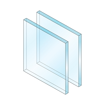 Non-Laminated Glass