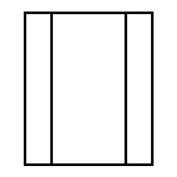 single door with dual sidelights