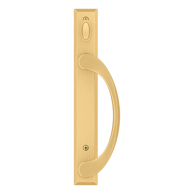 ambrose satin brass hardware