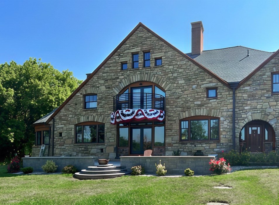 A Carlisle home that was recently updated with Pella wooden windows and doors. 