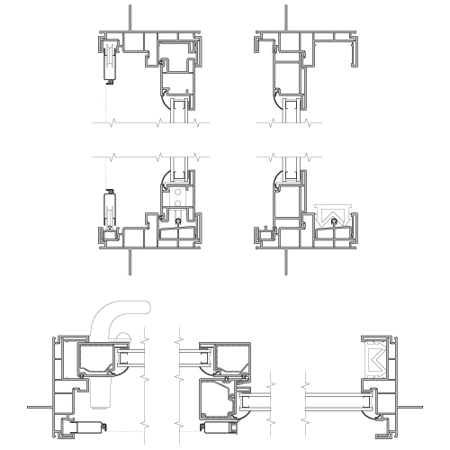 encompass sliding patio door cross section