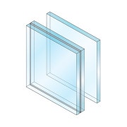 Sample Laminated, Non-Impact Resistant Glass