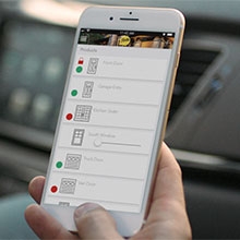 insynctive app in hand with status