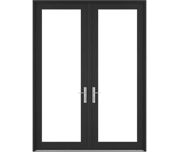 Pella Architect Series Contemporary Wood Hinged Patio Doors Contemporary Wood Hinged Patio Doors, Pella Hinged Patio Door Hardware