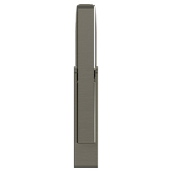 Brushed Nickel casement lock lever