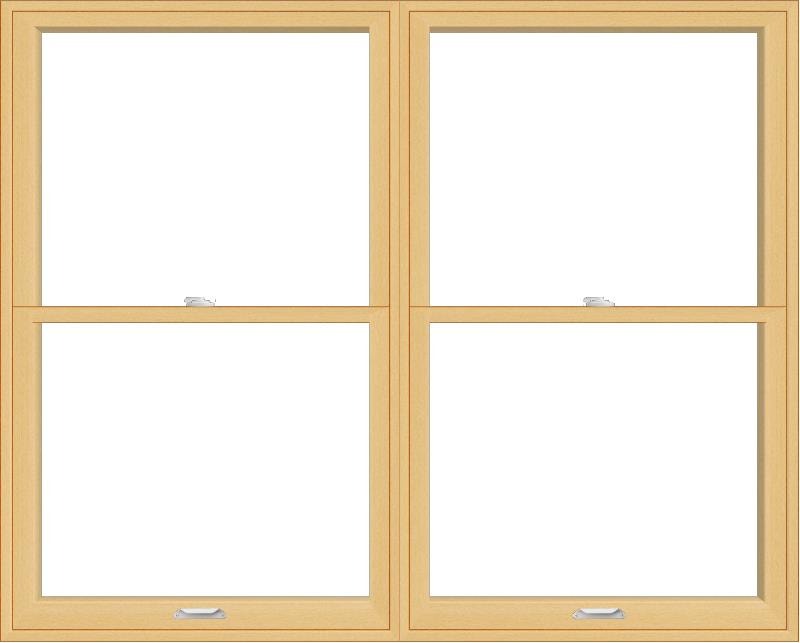 2-wide Lifestyle wood double-hung windows