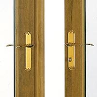 Flushbolt Locking System hinged door flushbolt