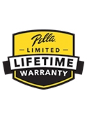 Pella Limited Lifetime Warranty Logo