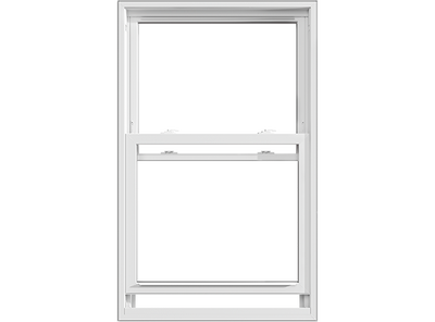 250 series double-hung window with no grilles