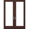 contemporary wood entry door icon