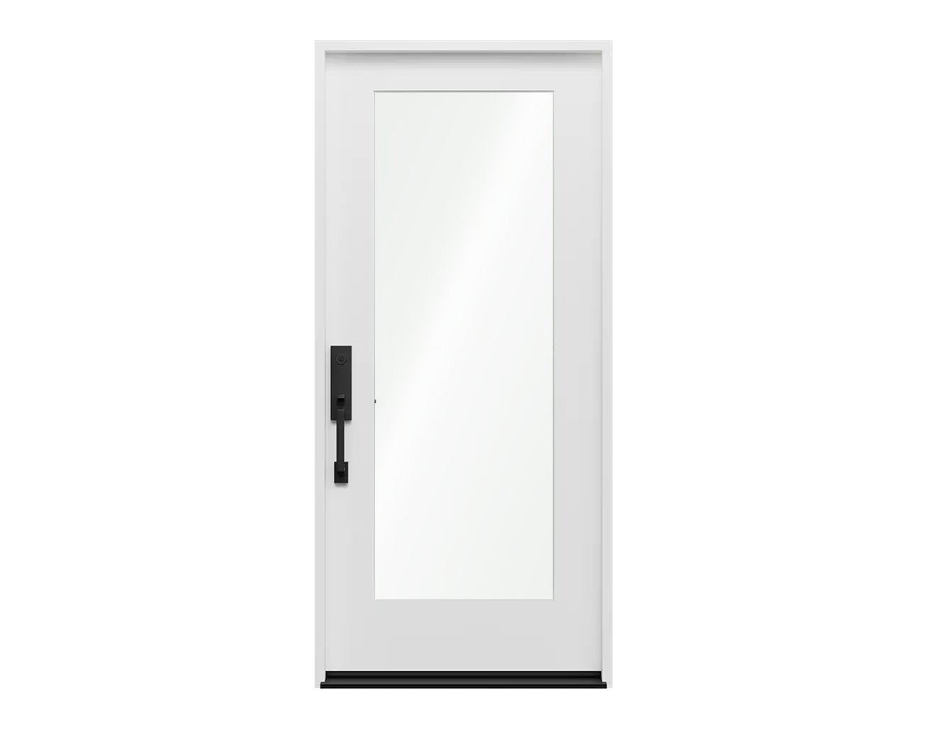 Flush Glazed Full Light