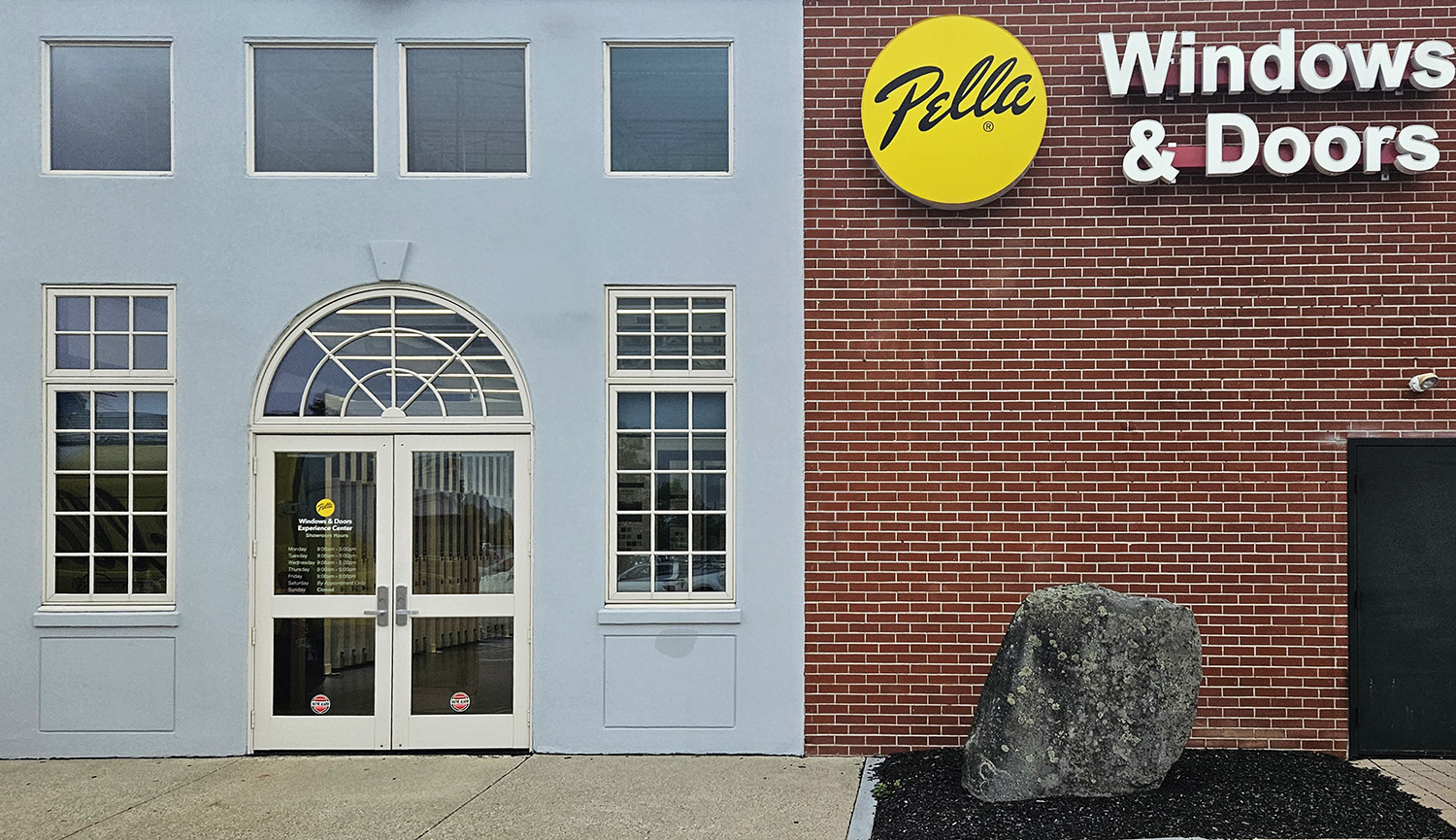 Exterior shot of Newington, New England Showroom. 