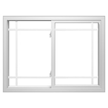 250 sliding window grilles - prairie