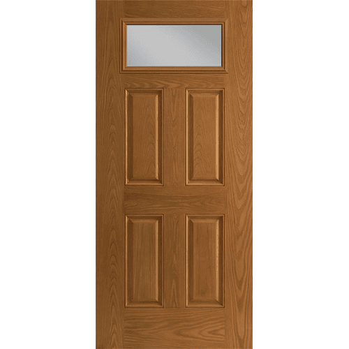 fan light rectangle top entry door cob