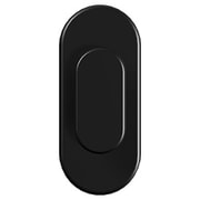 Round - Matte Black pivot door round thumb turn in matte black