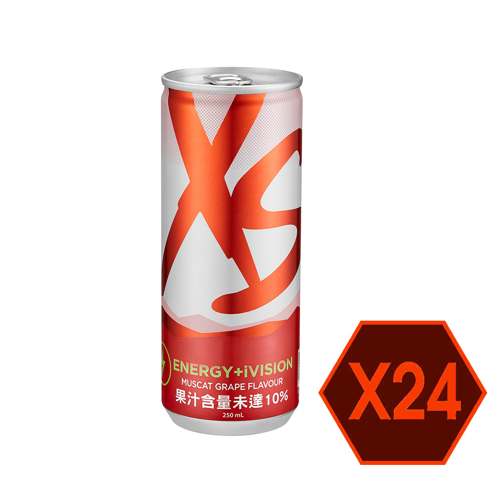 9778_XS 機能能量飲_麝香葡萄_24 Packs