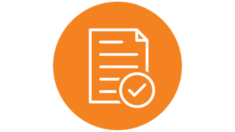 Large paper with checkmark icon