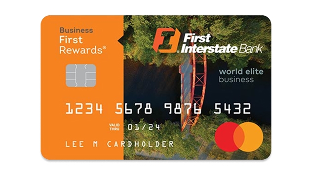 First Interstate Bank Firstrewards Wold Elite credit card