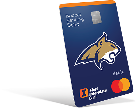Image of Bobcat Banking debit card