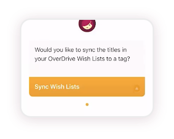 2. Sync your OverDrive wish list