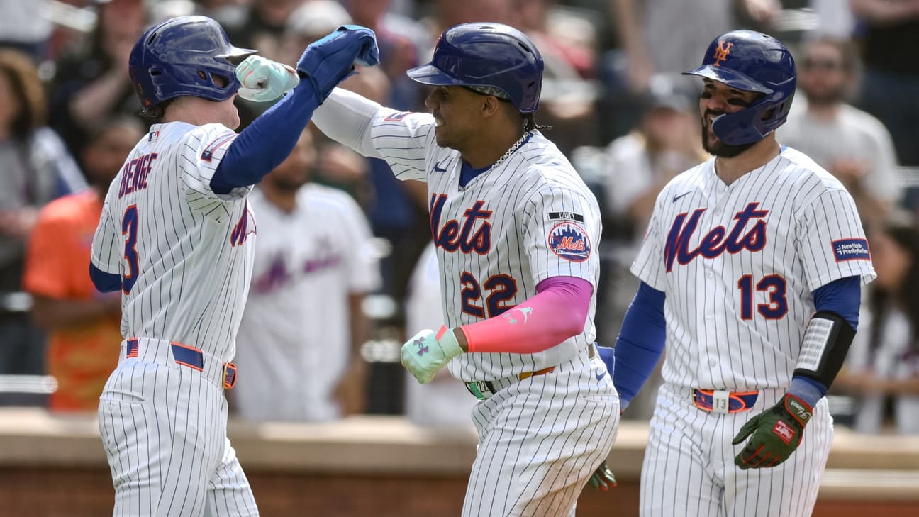 Mets seeing 'signs of who we are as a team' after scoring 25 runs in Marlins sweep