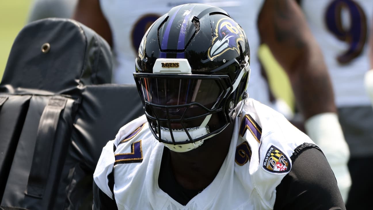 Giants add defensive lineman C.J. Okoye in trade with Ravens