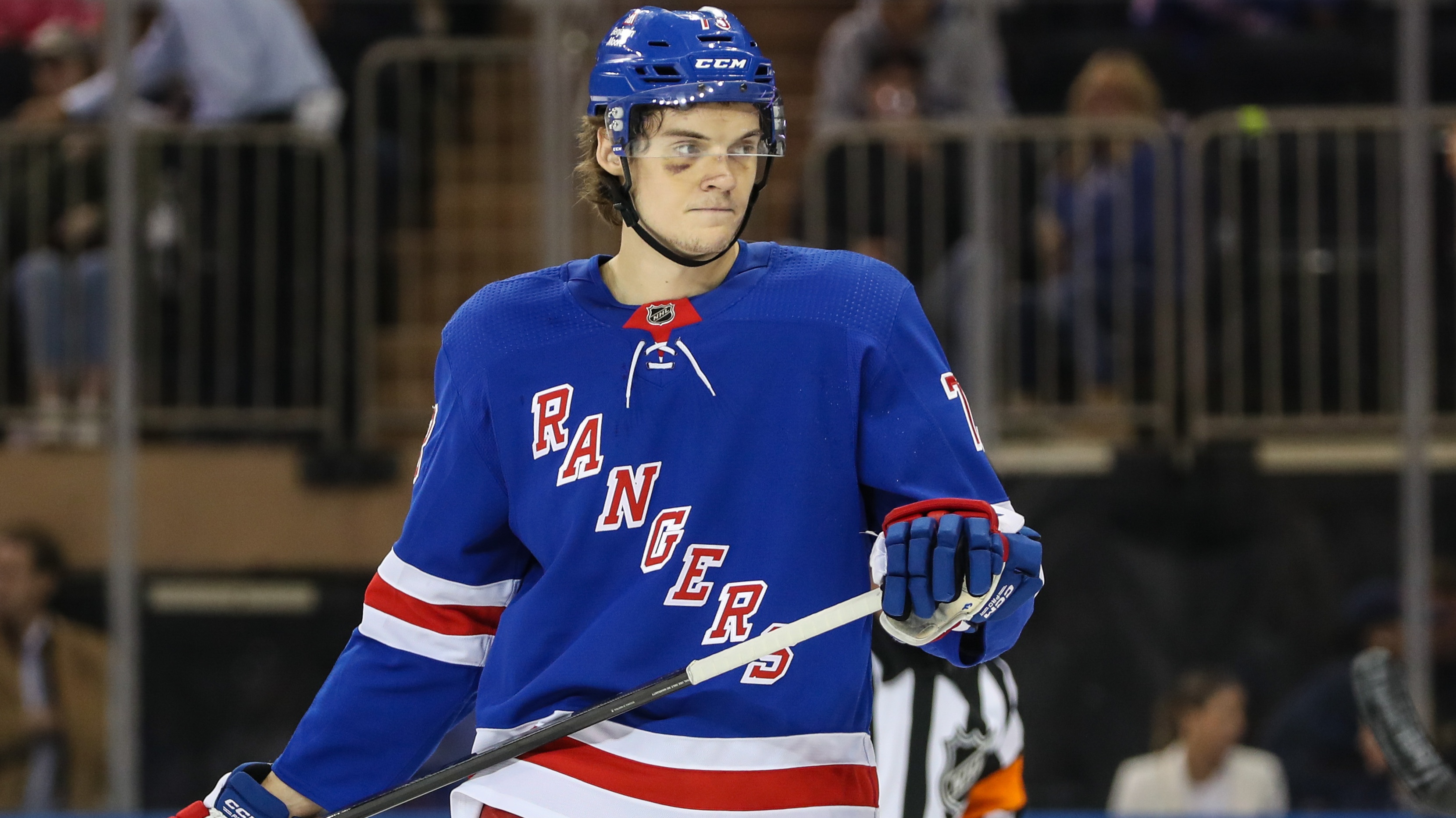 Rangers' Matt Rempe 'juiced up' ahead of potential NHL debut in Stadium  Series