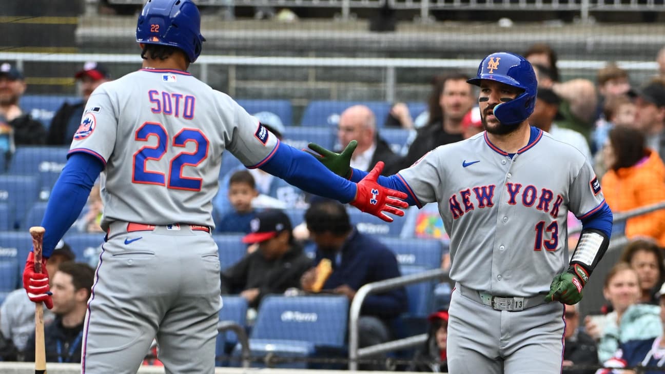 Bo Bichette's two-run hit the difference as Mets hold on for 2-1 win against Nationals