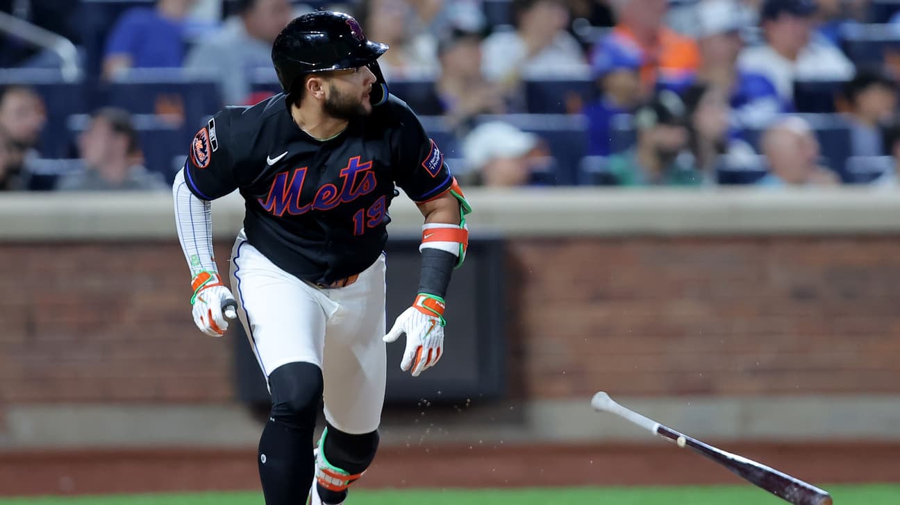 Bo Bichette left Wednesday's Mets-Brewers game in fifth inning with left foot contusion