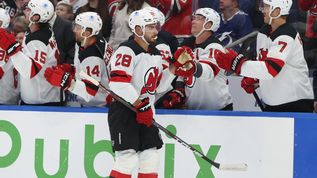 Devils avalia dois alvos do Power-Play e vence por 3-2 sobre os Blue Jackets Devils avalia dois alvos do Power-Play e vence por 3-2 sobre os Blue Jackets