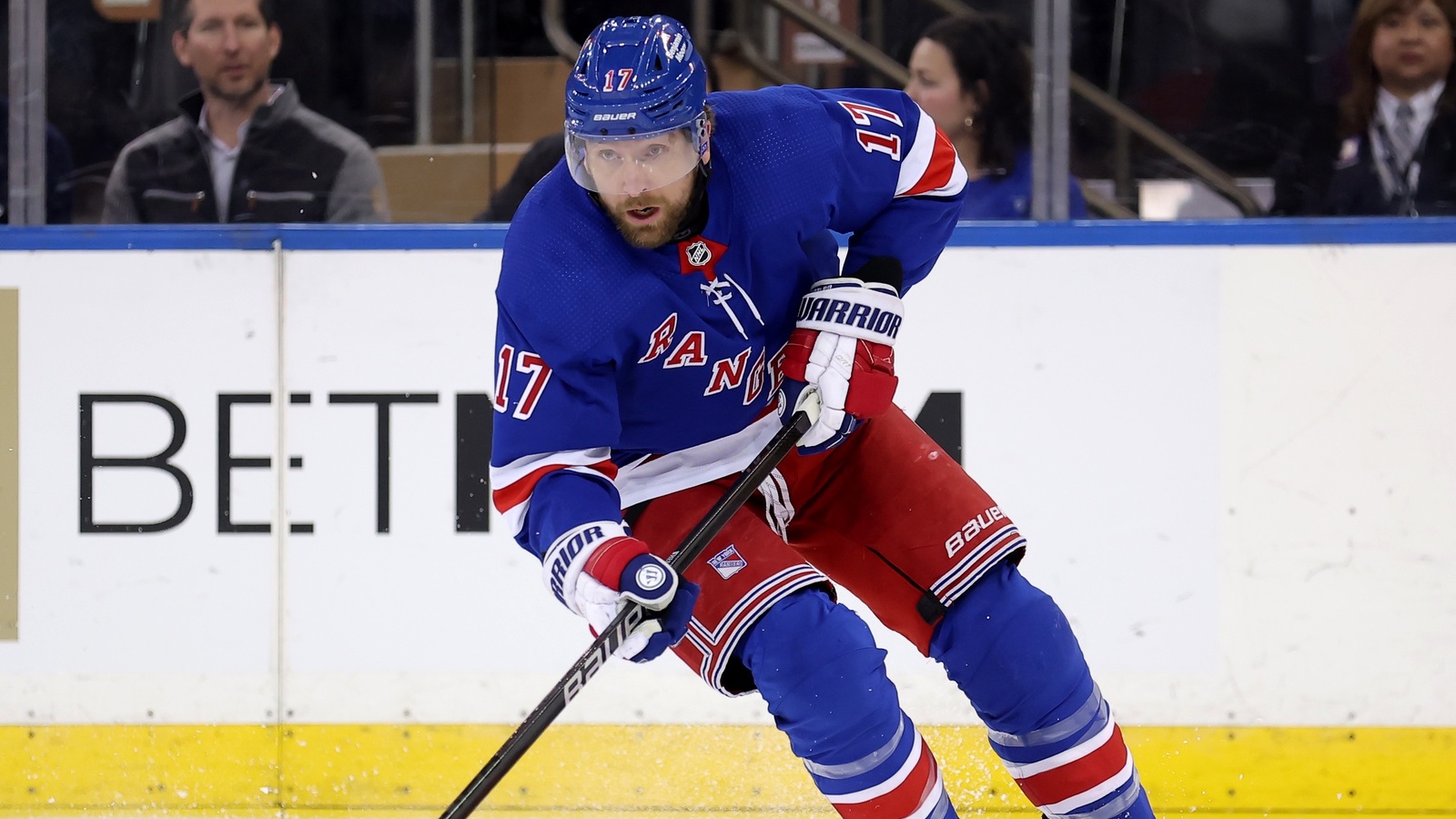 Rangers Injury Tracker: Blake Wheeler banged up, Jimmy Vesey skating in  non-contact jersey